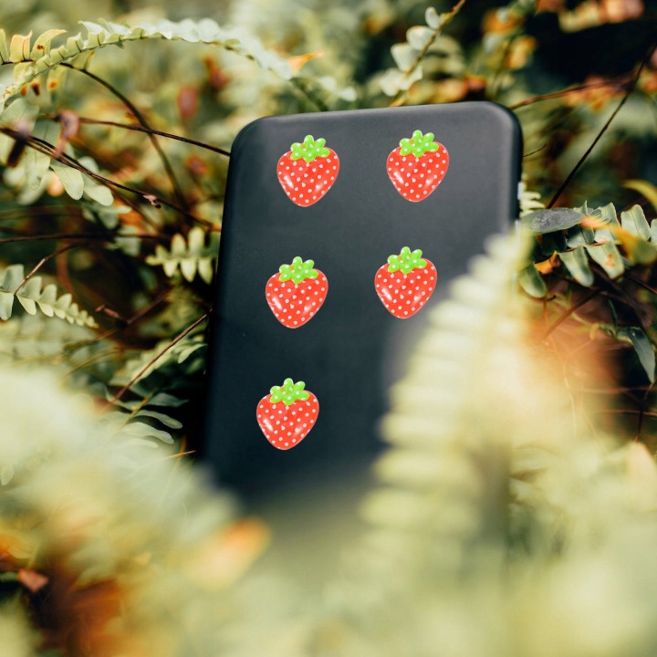 30 шт. маленькі полуничні прикраси зі смоли для декору DIY — фото 14