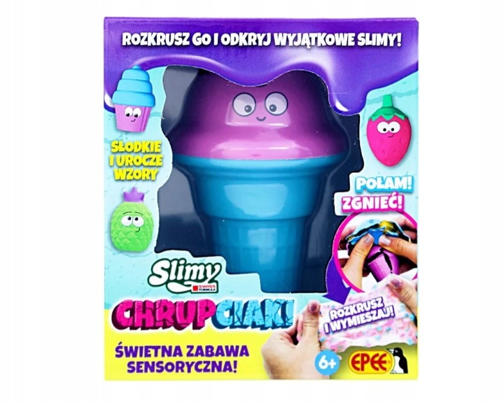 Epee Chrupciaki Slimy Капкейк Рожевий крем