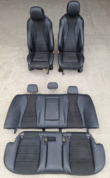 sedili sedile sinistra Destra ALCANTARA sedile KOMPLET MERCEDES E W213 berlina AMG