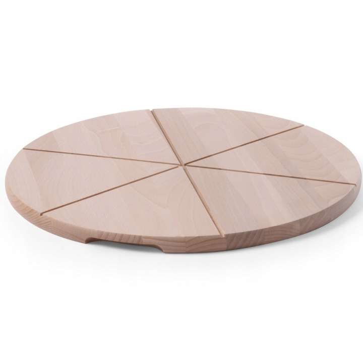 Dřevěná krájecí deska na pizzu 35 cm Hendi 505