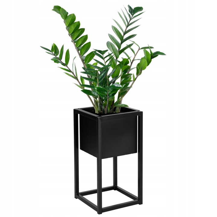 Držák Na Květináč Concove loft 40 cm černý