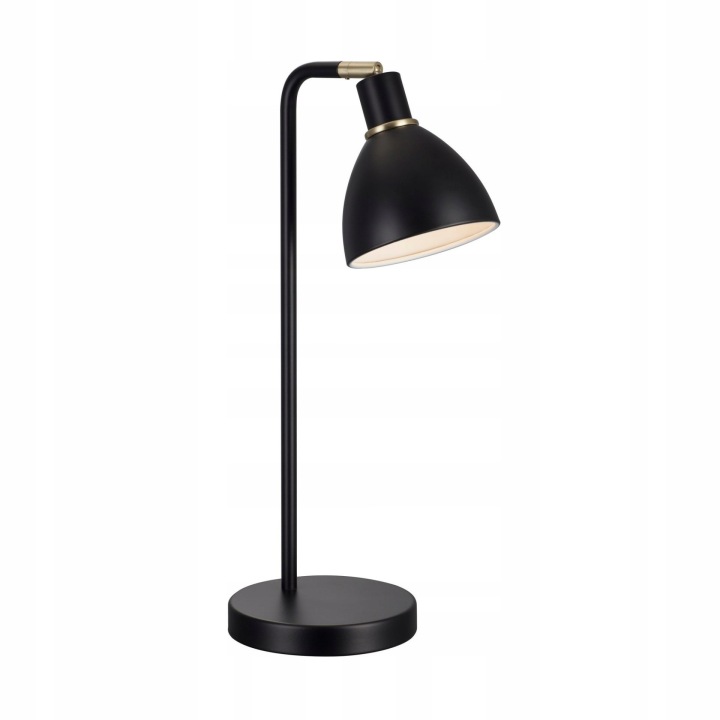 Černá stolní lampa Ray s nastavitelným posuvným osvětlením pro výuku Nordlux