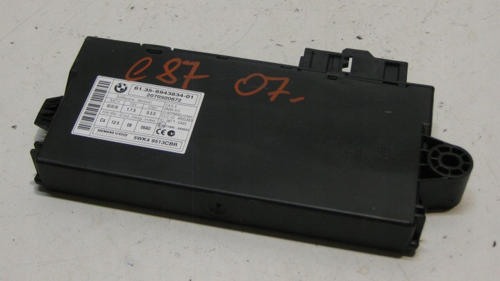 BMW E87 5D 07R Module Unité de contrôle CAS KOMFORTU 6943834