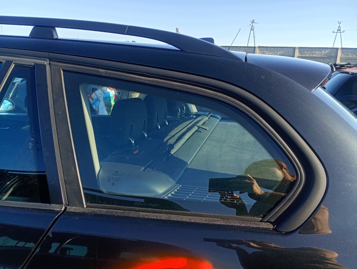 window side bodywork left rear part BMW 3 III E91 06-07