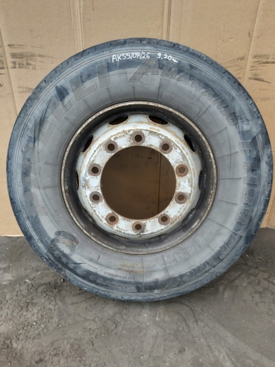 CUSCINETTO TENDICINGHIA gomma CIEZAROWA 1x PIRELLI AMARANTO FH88 ENERGY 295/80 R22.5