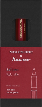 Ручка Moleskine x Kaweco Ballpen червоний з вкладишем — фото 3