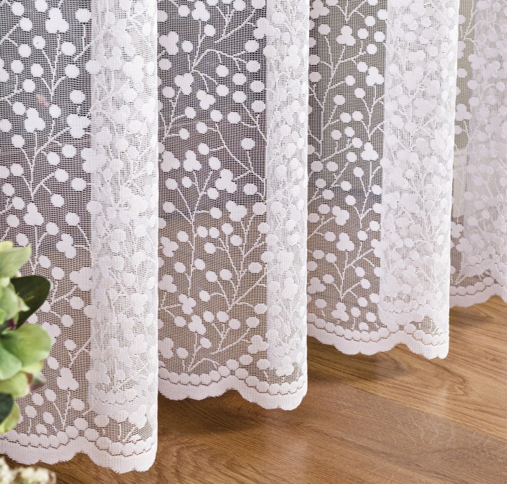 Záclona Větvičky jsou lehké a elegantní a připravené s páskou na míru 600x200