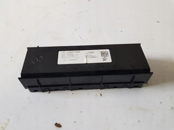 OPEL MERIVA B module control unit air conditioning devices of the air conditioning 13591688