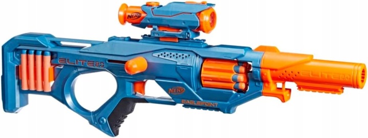 Nerf elite 2.0 eaglepoint rd-8 hasbro f0423 зіпсований (пошкоджений)