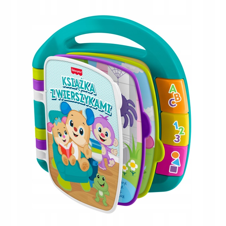FISHER PRICE Книжечка З Віршиками книжечка інтерактивна для малюка — фото 2