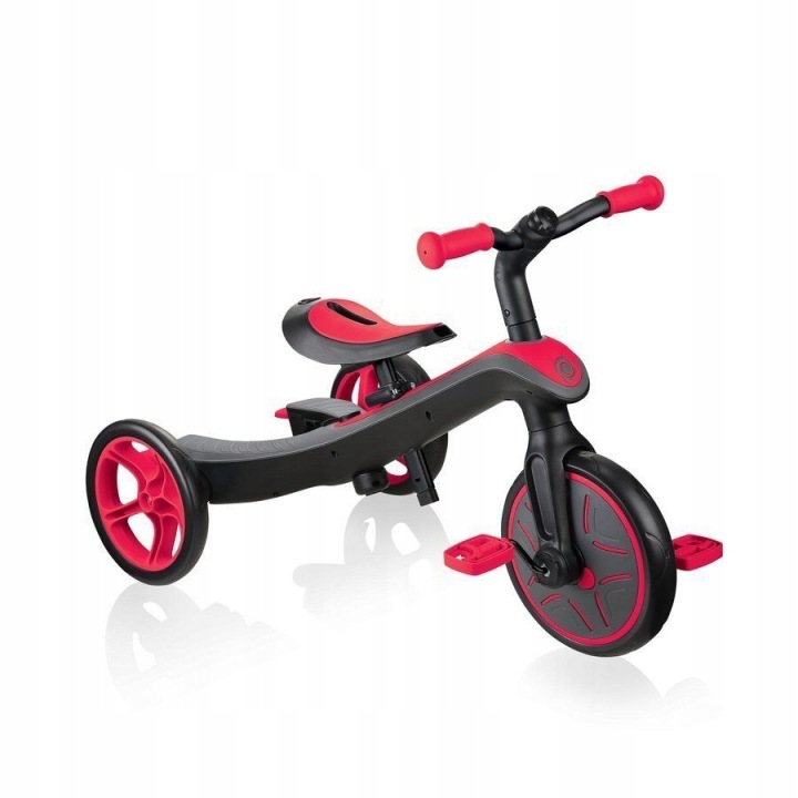 Велосипед 2 в 1 триколісний / біговий Globber Explorer Trike Red 630-102 — фото 2
