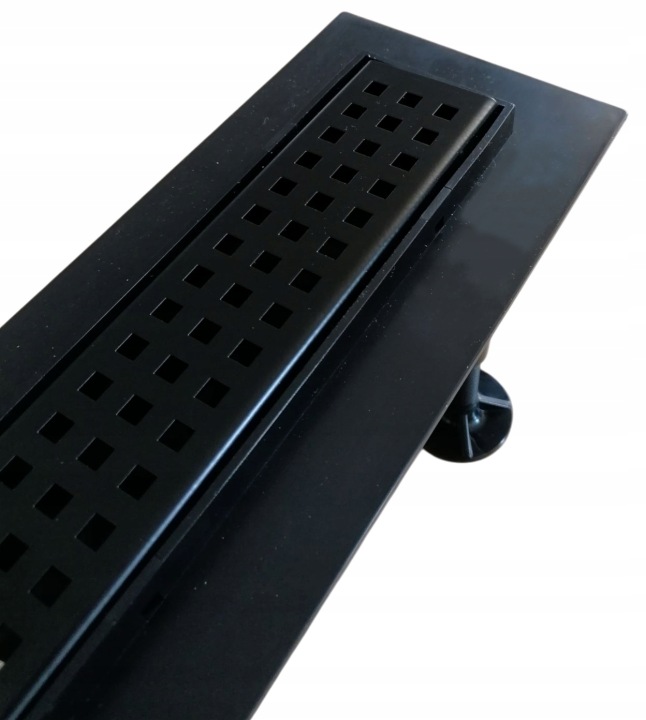 Lineární odtok 60 cm Abs nízká konstrukce M06B Černá