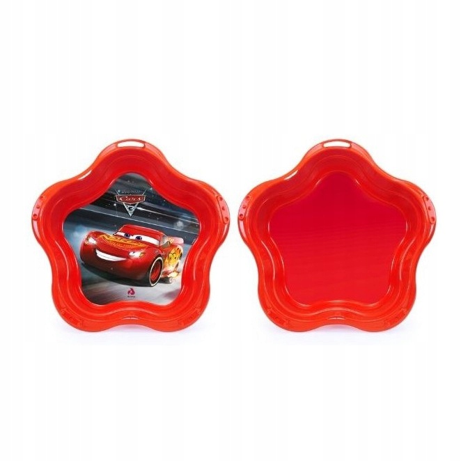 INJUSA PIASKOWNICA ZAMYKANA CARS AUTA MUSZELKA XXL Marka Injusa