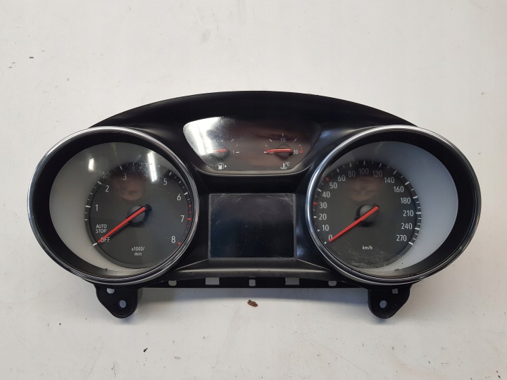 OPEL ASTRA K Instruments tachymètre compte tours Horloge montre tableau bord 39187106 Essence EUROPA