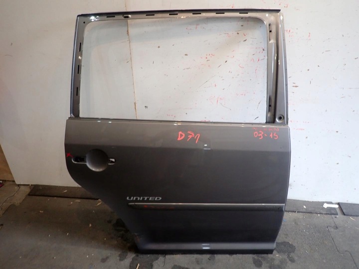 PORTIÈRE ARRIÈRE ARRIÈRE DROIT VW TOURAN 2003-2015 1T