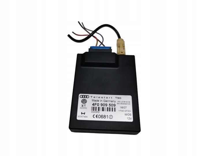 modul riadiaca jednotka WEBASTO AUDI A8 D3 4F0909509