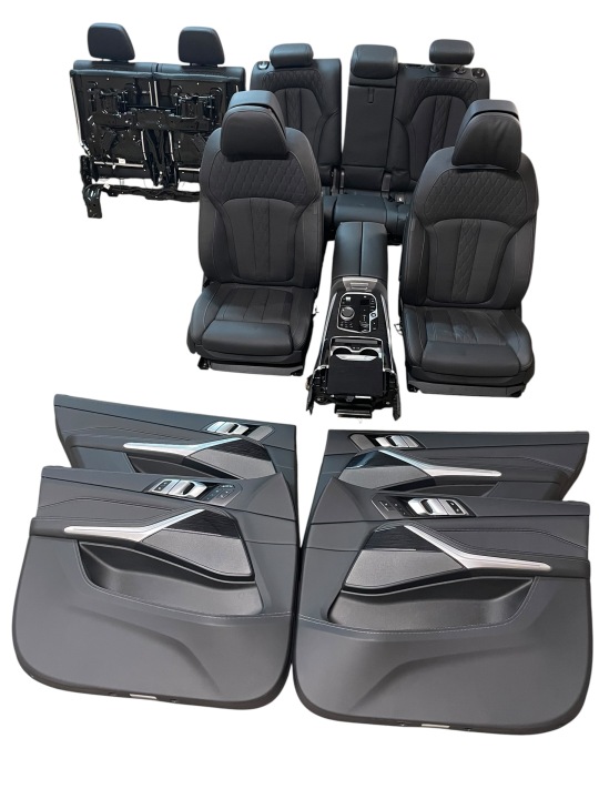 FOTELE 7 OSOB NAPPA INDIVIDUAL WENTYL PAMIEC KOMFORT BMW X7 G07 IDEAL