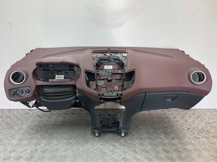Kit Airbag complet tableau de bord Console Ford Fiesta MK7 08- Bordeaux BORDO