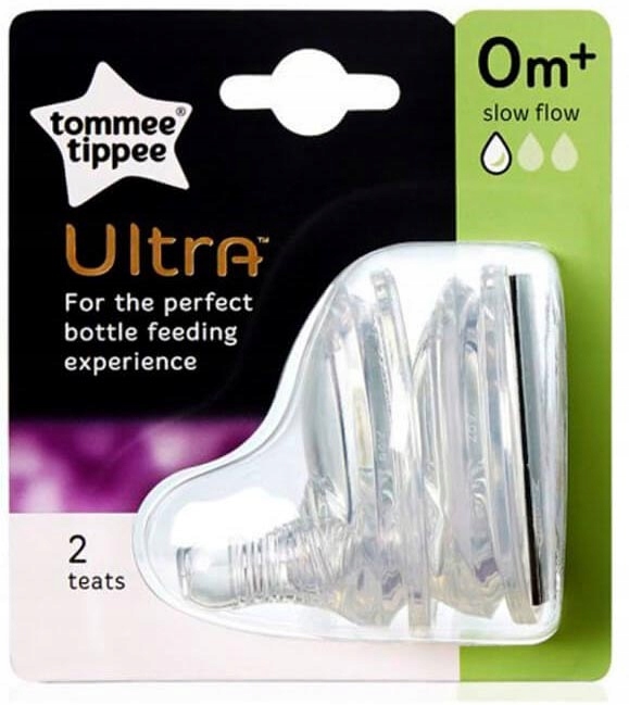 Соска Tommee Tippee Ультра 0 міс.+ з вільним потоки — фото 12