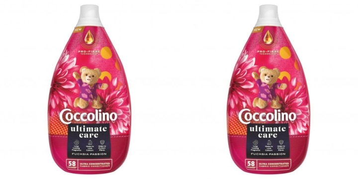 3 шт. рідина для полоскання одягу тканин COCCOLINO ULTIMATE CARE фуксія 3 шт. 870 мл — фото 9