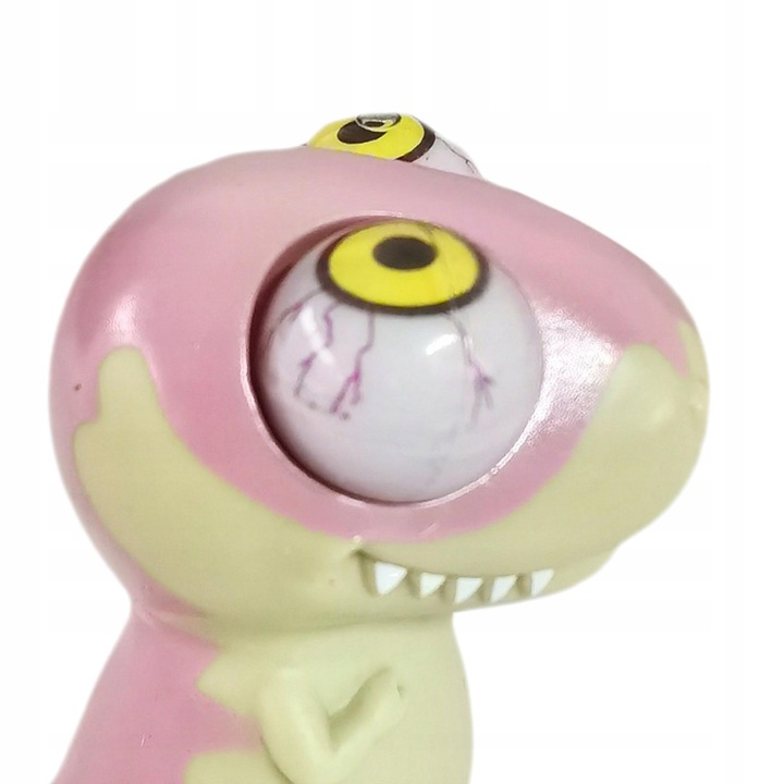 Антистрес Антистрес Toy Eye Popping Мультяшний Anti Anxiety Великий рожевий динозавр — фото 2