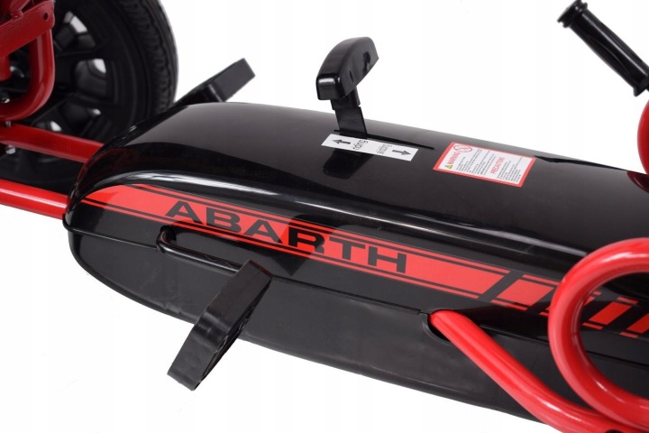 Великий ліцензований гокарт FIAT ABARTH колеса EVA якість /PB9388A — фото 3