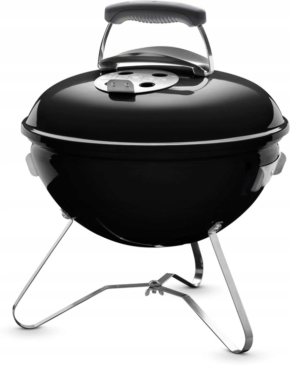Weber Smokey Joe Original – přenosný gril na dřevěné uhlí Ø 37 cm, černý