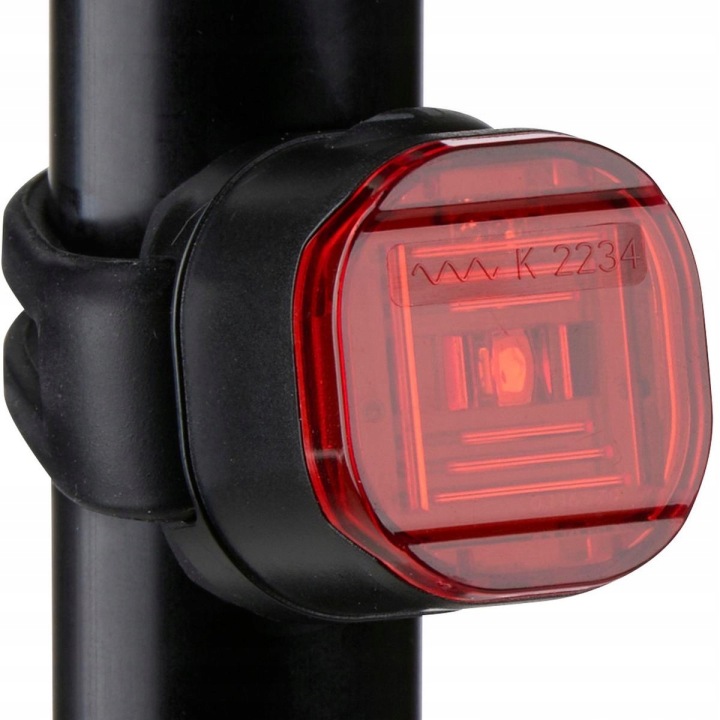 Ліхтар велосипедний задній LED на підсідельні штирі акумуляторна USB StVZO DUNLOP — фото 2