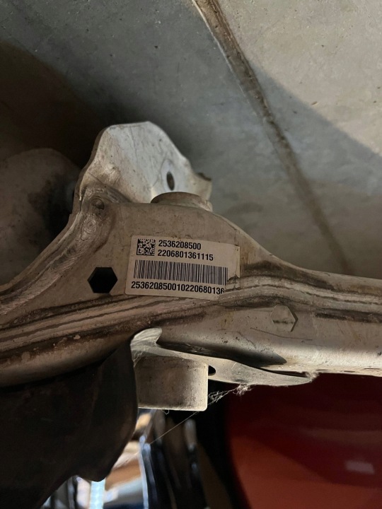 Sanki beam trolley front Mercedes-Benz W253 253 LLC A2536208500 12