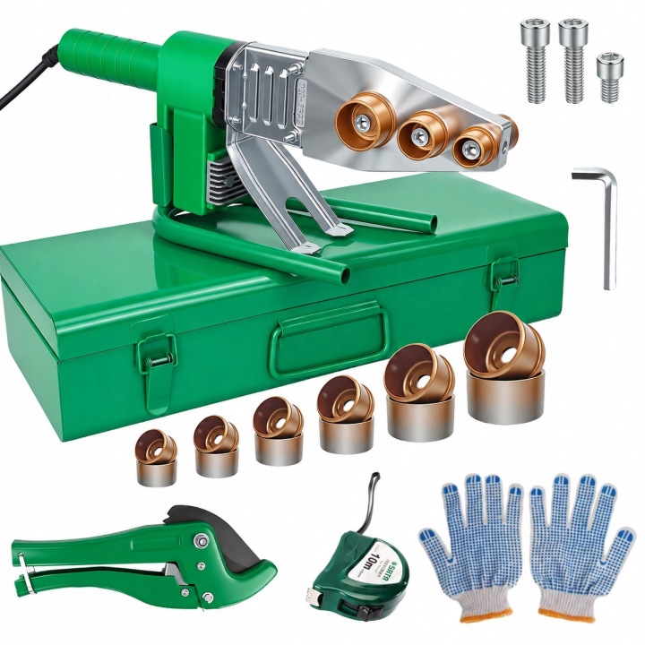 Svářečka Trubek Pvc Pp 20-63 mm 800 W 220 V Matrice Set