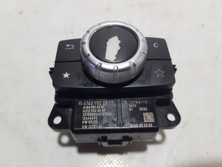 MERCEDES ML W166 PANEL KONTROLER IDRIVE JOYSTICK POKRETLO RADIA 1669002609