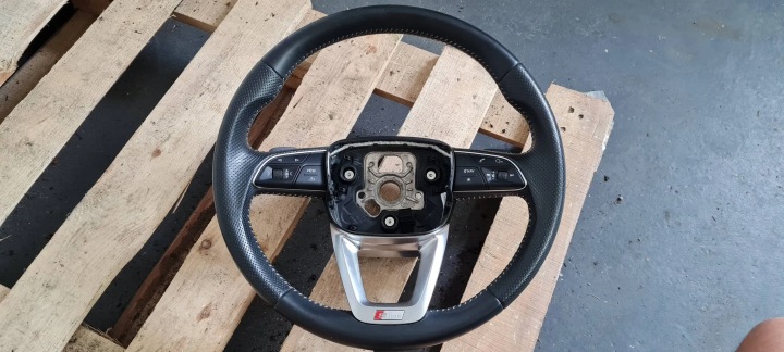 Q7 4M II lenkrad Leder SKORZANA Schaltwippen SLINE 4M0419091D