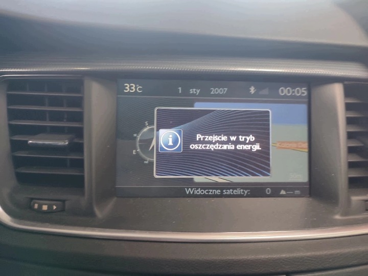 Bildschirm, der Navigation GPS PEUGEOT 508 und (2010-2014) 9666280780
