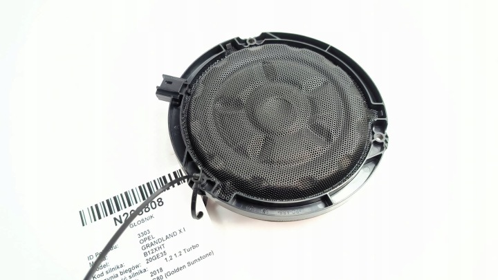 speaker 9665831480 OPEL GRANDLAND X and