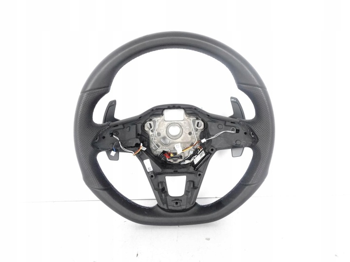VW GOLF VIII 8 5H0 R R-LINE 19- steering wheel, with shifting leather blue NIC