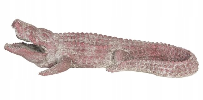 Clayre & Eef Dekorativní soška krokodýla 46*21*12 cm