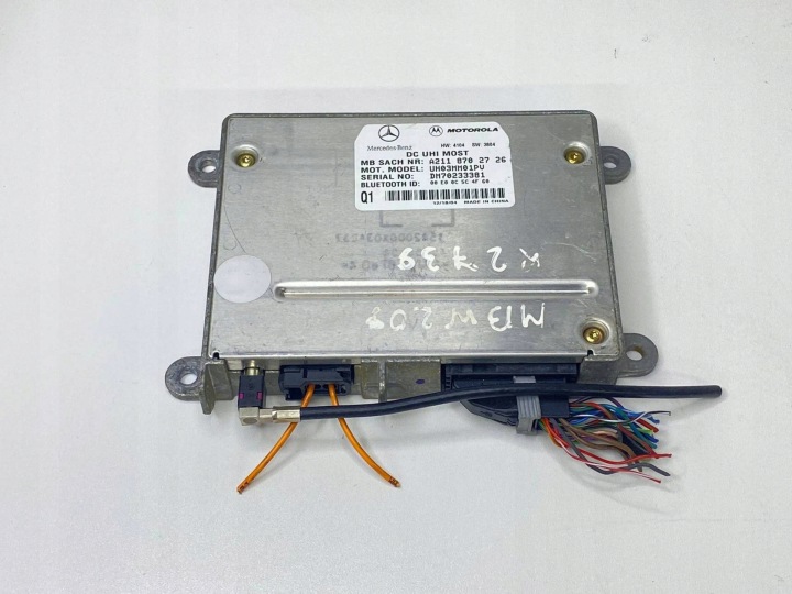 Unité de contrôle Bluetooth Mercedes-Benz CLK W209 C209 2005 A2118702726
