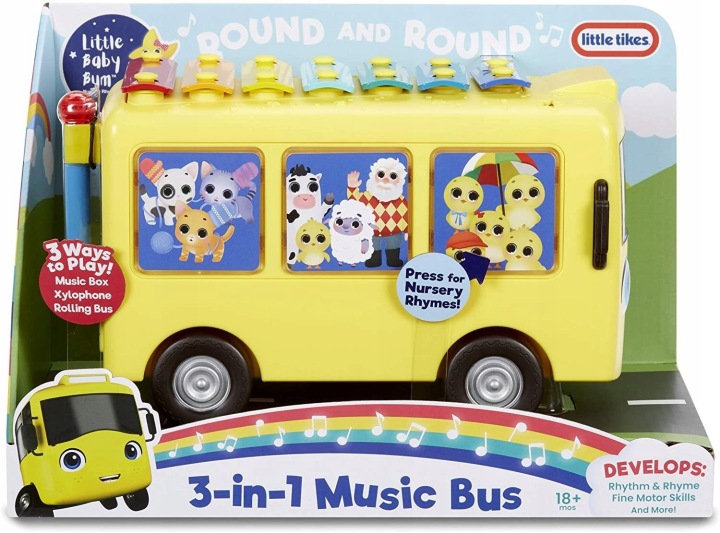 LITTLE BABY BUM - музичний автобус 3 в 1