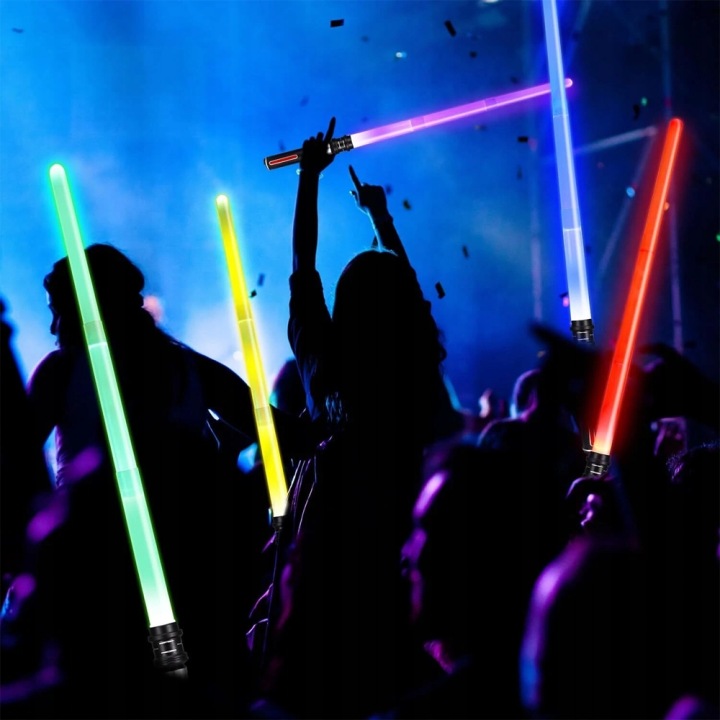12 кол. меч світловий висувний зі звук STAR WARS іграшковий метал меч — фото 12