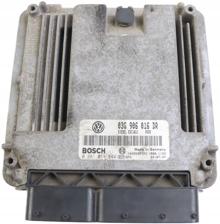 VW TOURAN und modul Bedienteil DES MOTORS 2.0 TDI 03G906016DR 0281011844