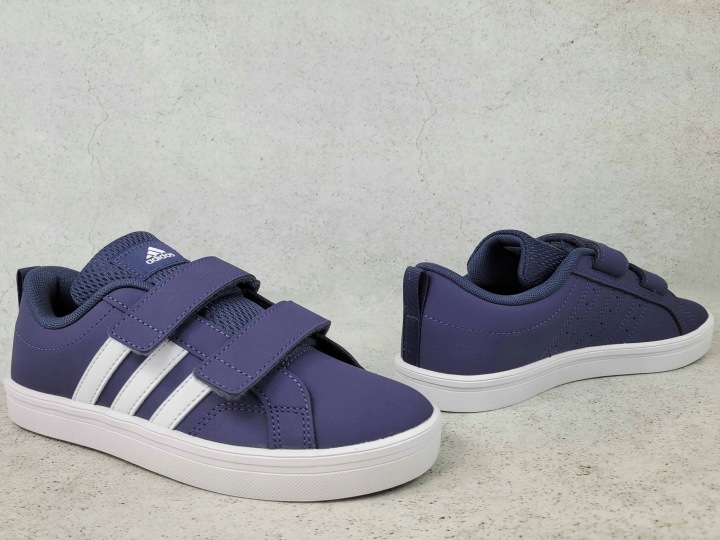 Взуття дитяче Adidas Матові На липучках Темно-сині VS PACE IE3471 # 28 — фото 4