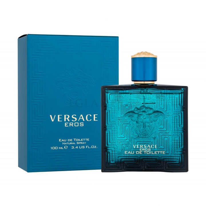 versace eros woda toaletowa 100 ml    uszkodzony 