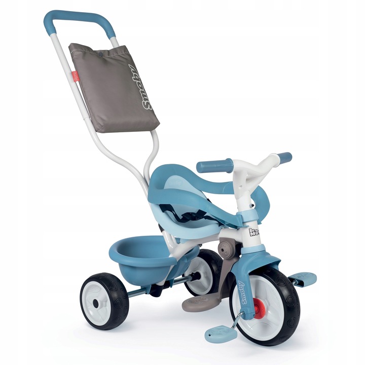SMOBY ROWEREK TRZYKOŁOWY 3W1 BE MOVE KOMFORT TRÓJKOŁOW NA PEDAŁY DLA DZIECI