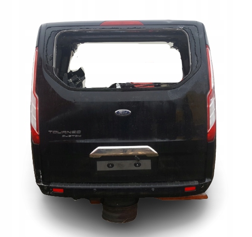 FORD TRANSIT CUSTOM 2013-2017 Malle hayon arrière coffre
