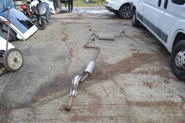 CITROEN C4 III 1.2 THP 4413 9836814080 PureTech auspuffanlage auspuff tlumik