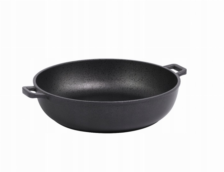 Hluboká pánev de Buyer Choc Extreme 28 cm, dvě ucha, indukce