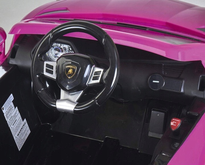 FEBER SAMOCHÓD NA AKUMULATOR AVENTADOR PINK 6V Kolor Różowy