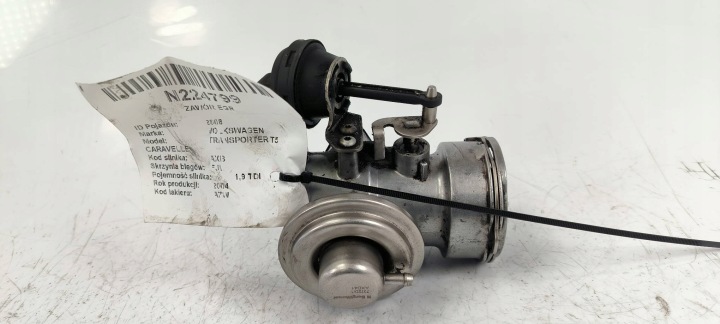 EGR valve 1.9 TDI VOLKSWAGEN TRANSPORTER T5 CARAVELLE