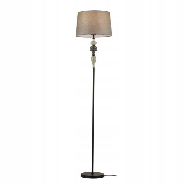 Nerom, Stylová, dekorativní stojací lampa, podlahová s stínítkem, E27
