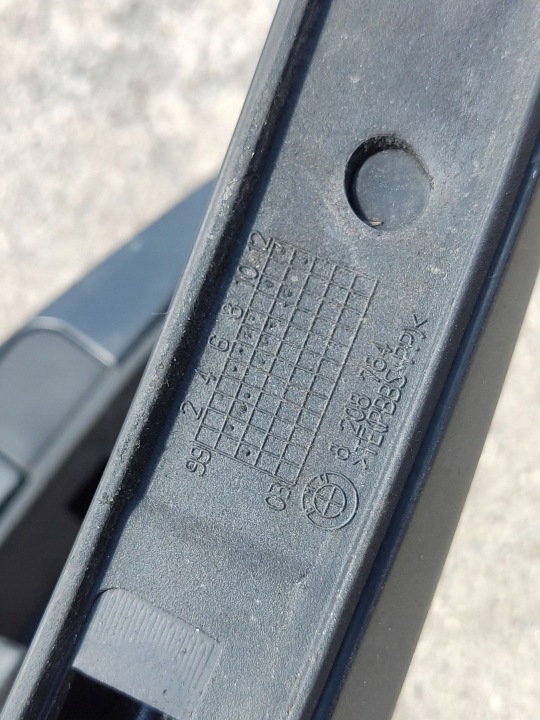 BMW 3 E46 2000 Dachrelings 8208783 8